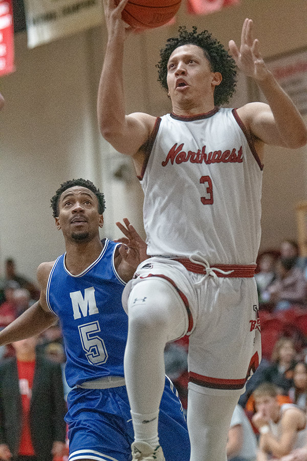 Davion McAdam currently leads Northwest with 19.8 points per game. He and the Trappers host Casper College on Saturday at 4 p.m.
TRIBUNE PHOTO BY CARLA WENSKY
