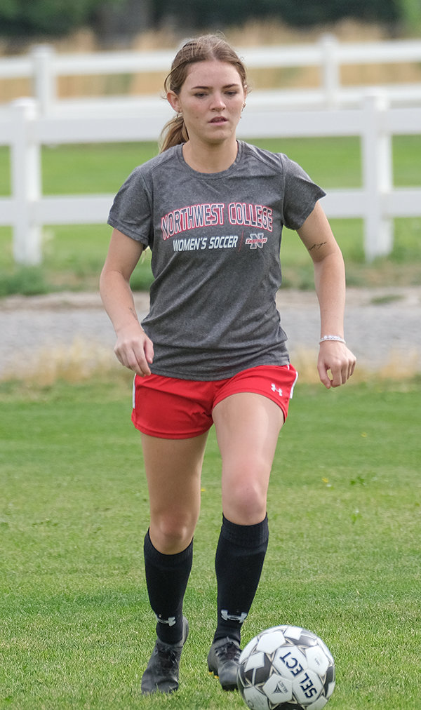 NWC sophomore Tymberlynn Crippen helps lead a strong sophomore class for the Trapper women’s soccer team in 2022.
TRIBUNE PHOTO BY SETH ROMSA